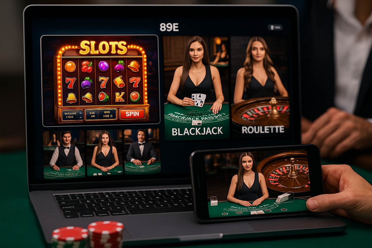 Jogos de cassino online 89E