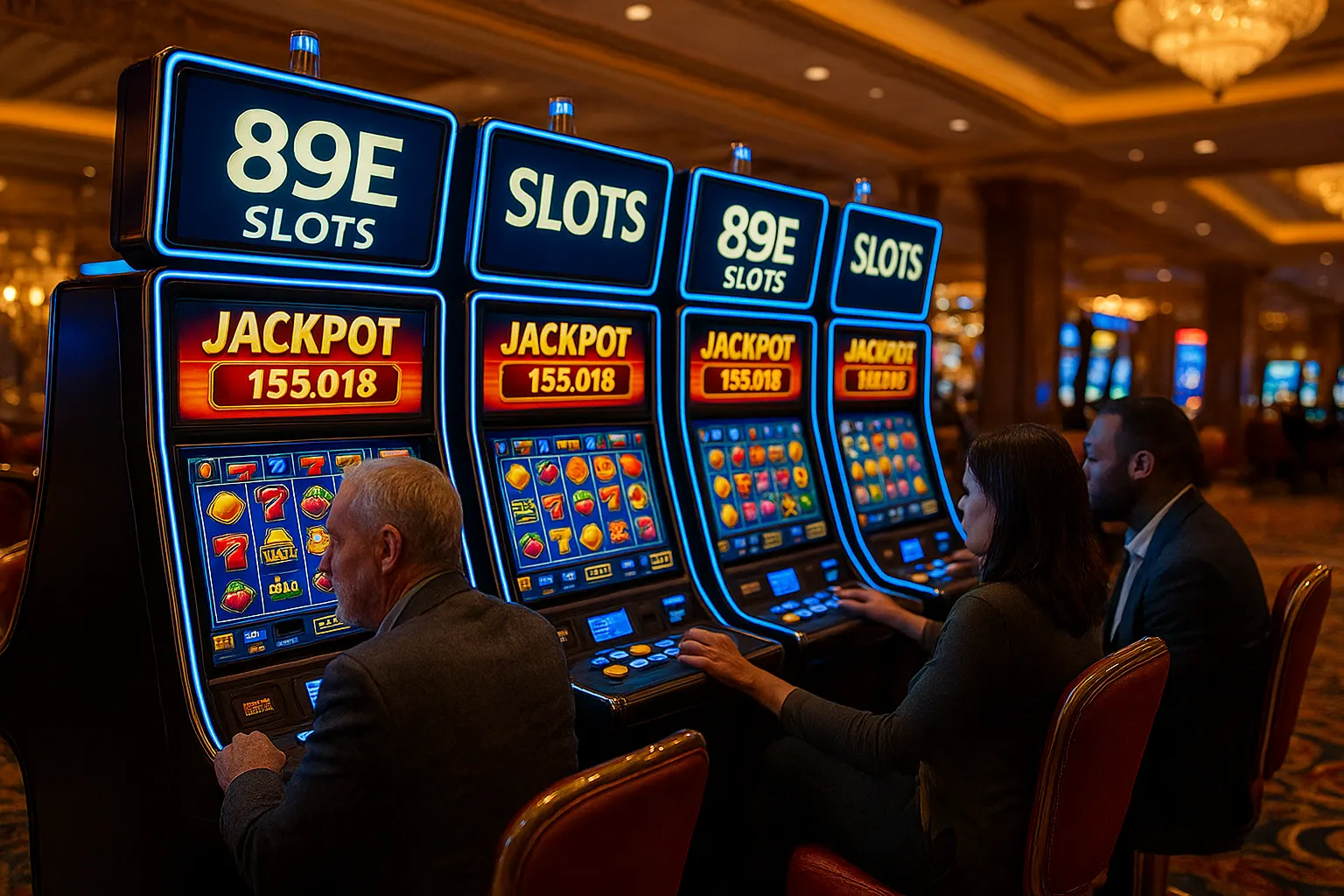 Explore o mundo das slot machines no 89E Casino